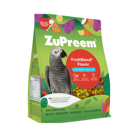 ZuPreem FruitBlend Flavor for Parrots & Conures 2LB